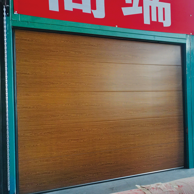 가정용 차고 문 설치